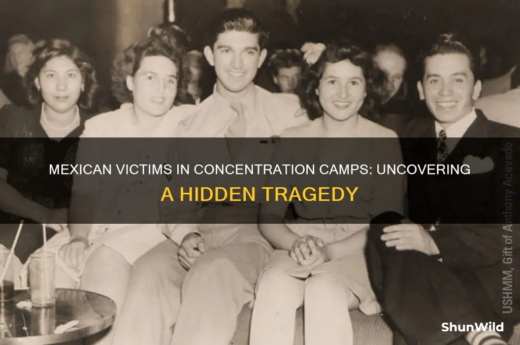 how many mexicans died in concentration camps