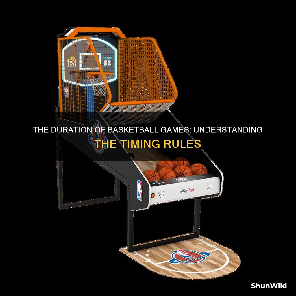 how many minute for basketball