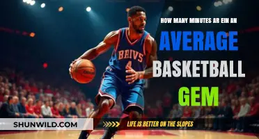 The Duration of a Basketball Game: Minutes Ticking