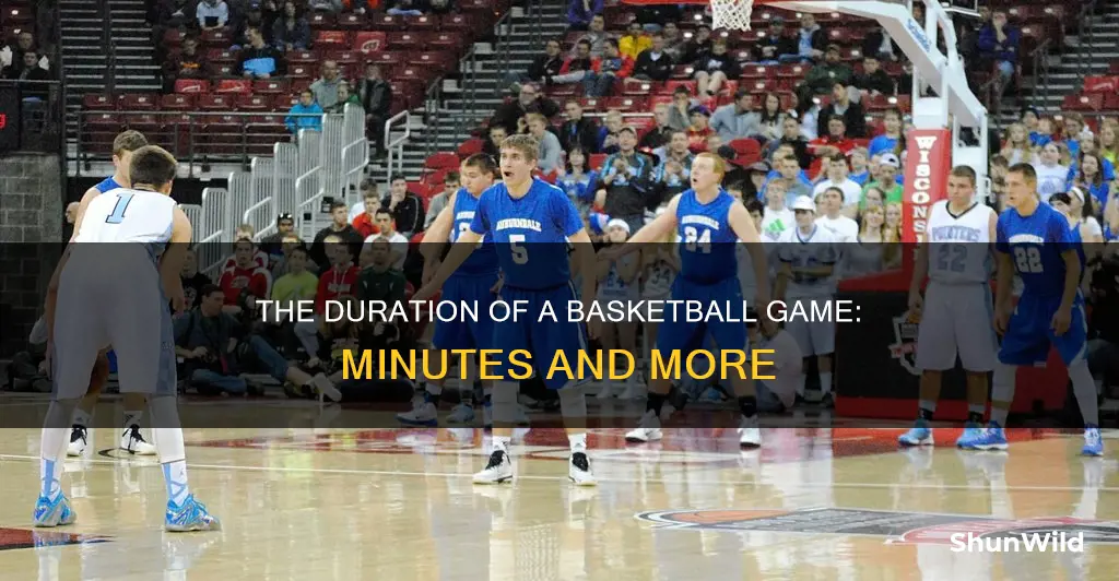 how many minutes are in a basketball gamne