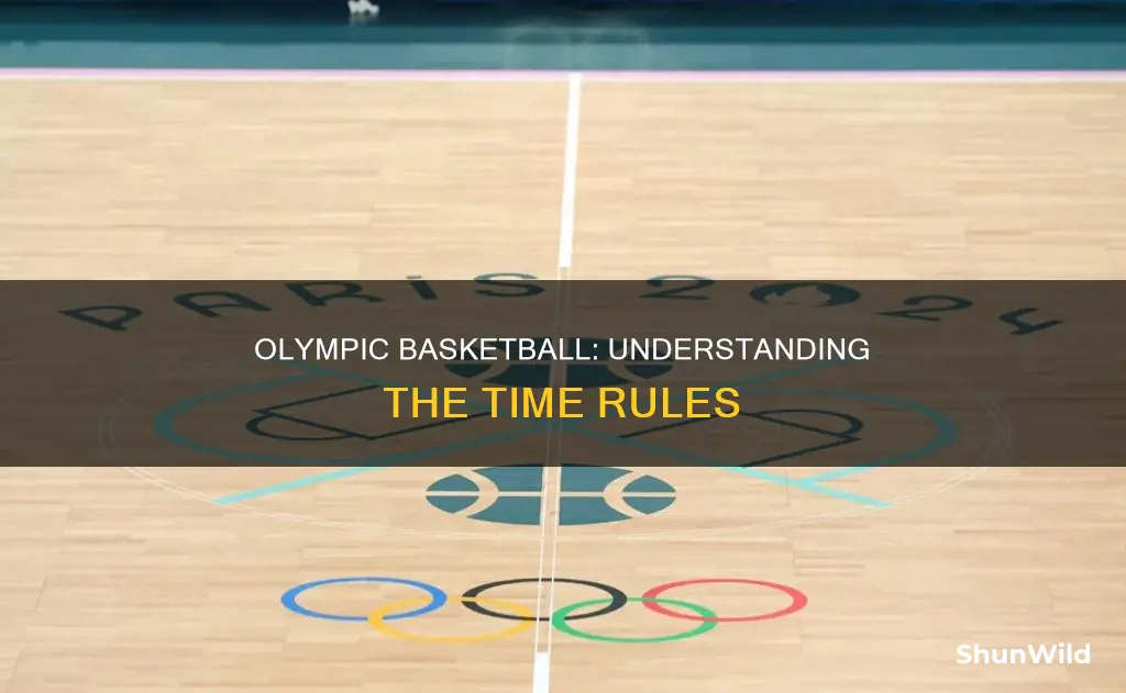 how many minutes in olympic basketball