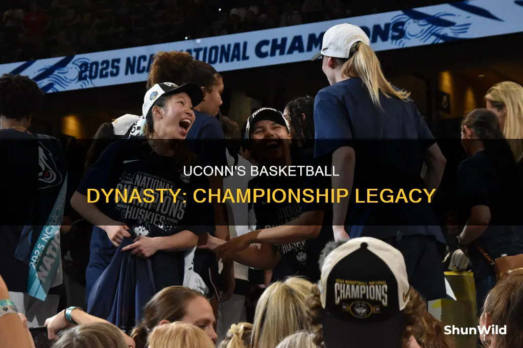 how many nation titles does uconn have in basketball boys