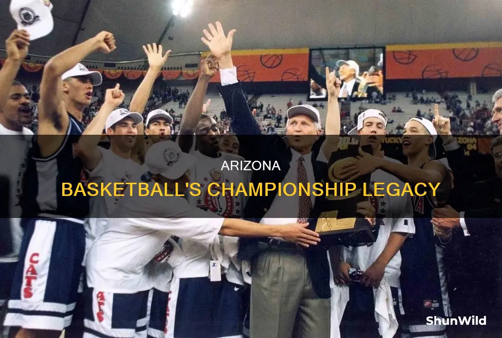 how many national championships does arizona basketball have