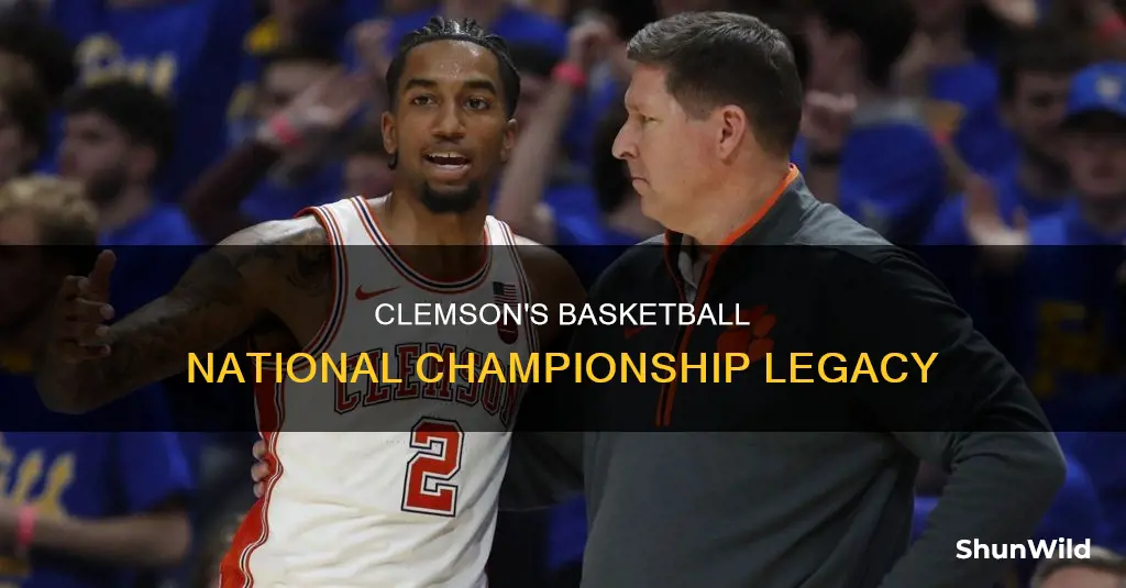 how many national championships does clemson have in basketball