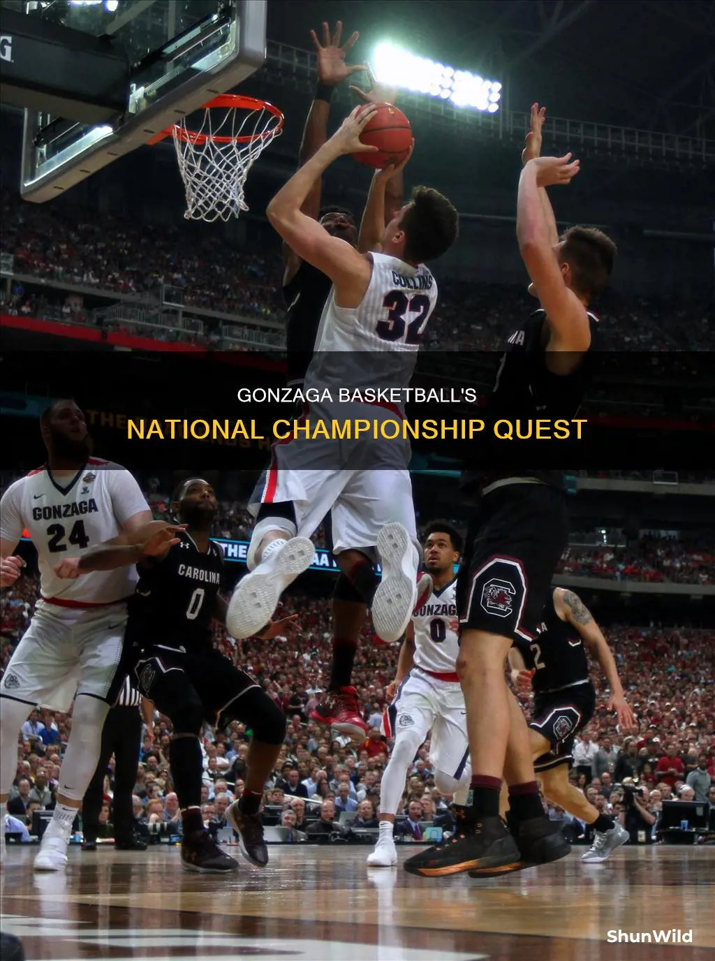 how many national championships does gonzaga basketball have
