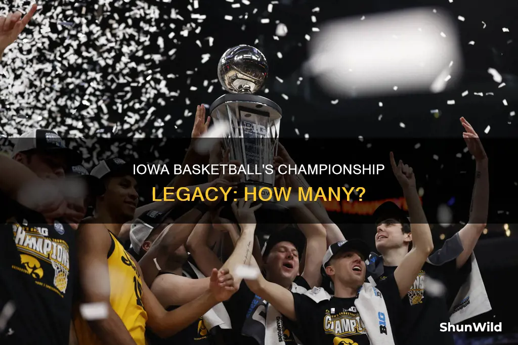 how many national championships does iowa basketball have
