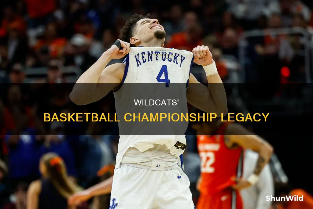 how many national championships does kentucky have in basketball