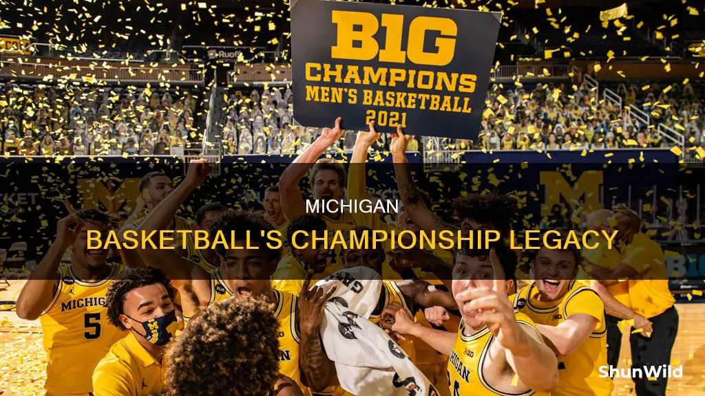 how many national championships does michigan basketball