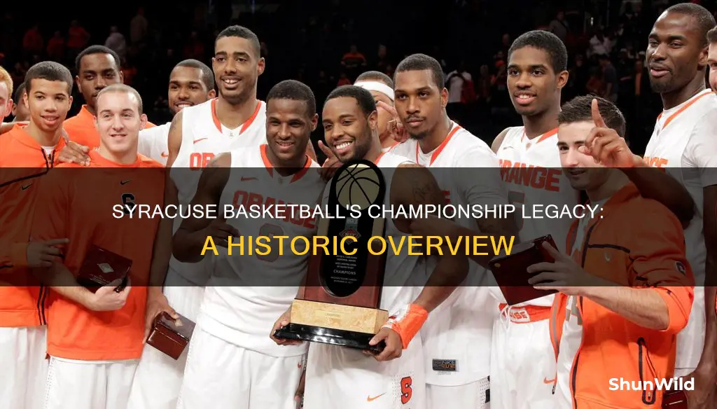 how many national championships does syracuse basketball have