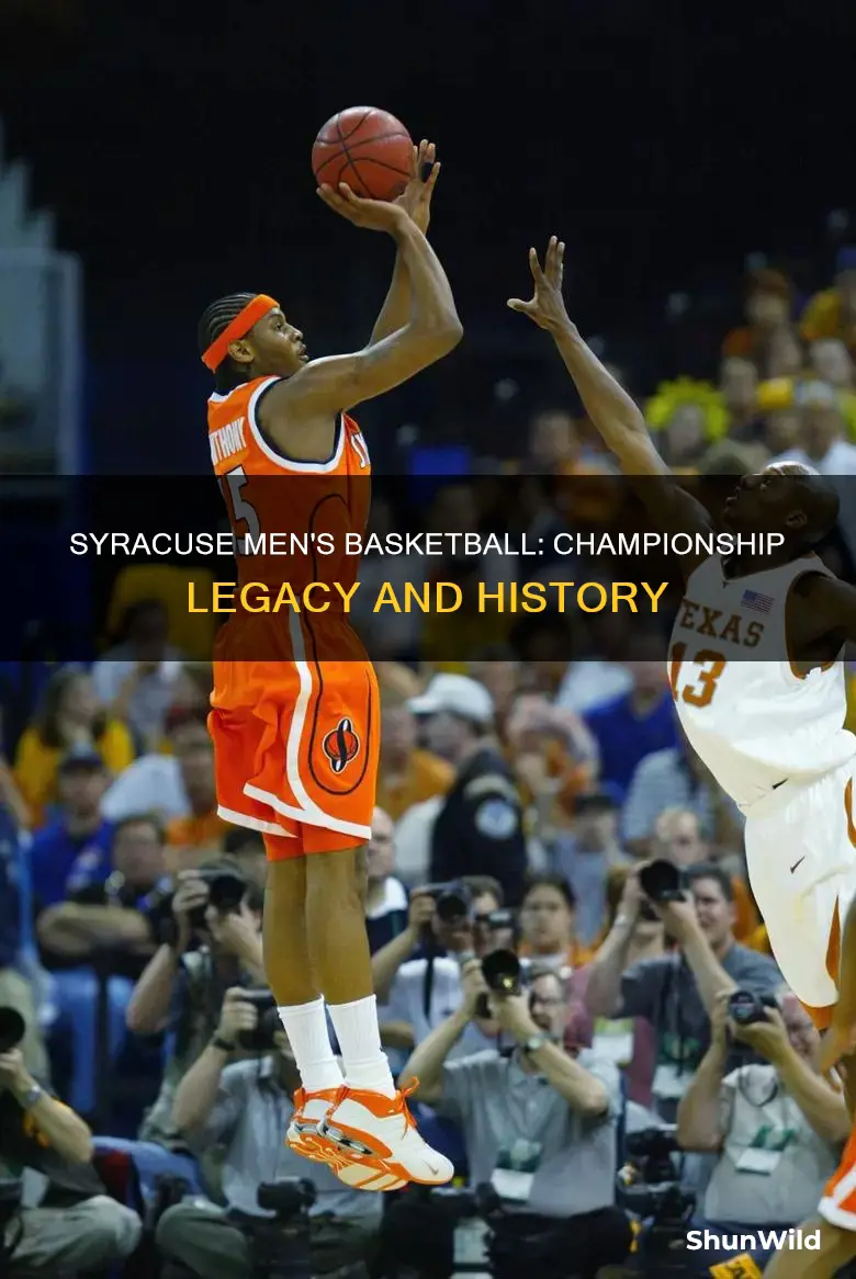 how many national championships does syracuse men