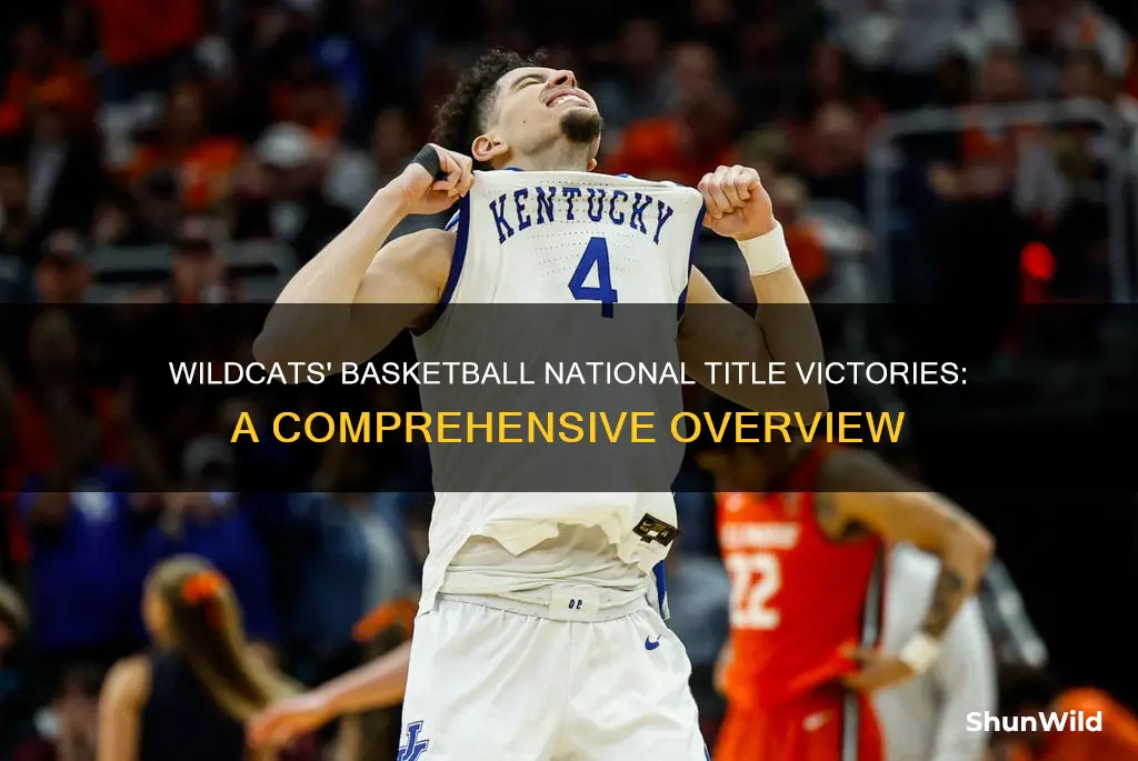 how many national titles does kentucky have in basketball boys