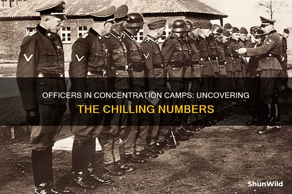 how many officers were in the concentration camps