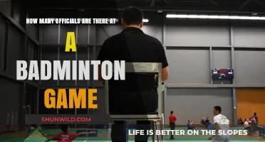 Badminton Officials: How Many Are Needed?