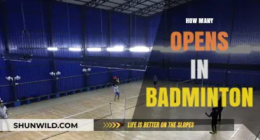 Badminton Opens: How Many Are There?