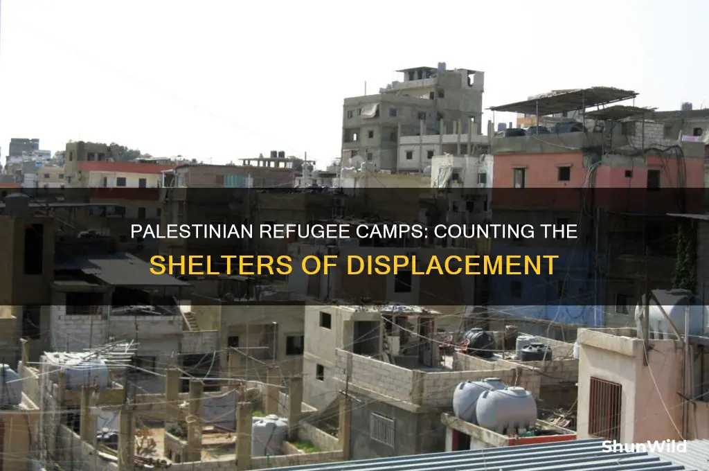 how many palestinian refugees camps