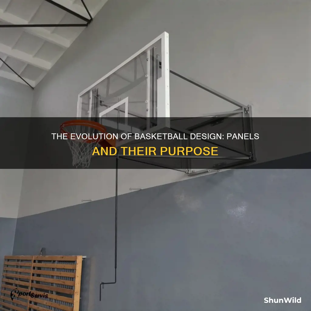 how many panels are on a basketball