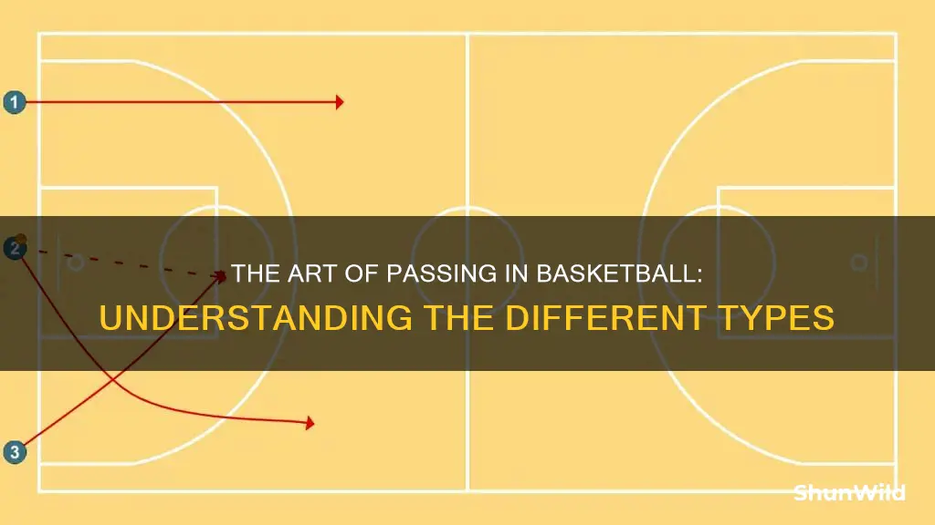 how many passes are there in basketball