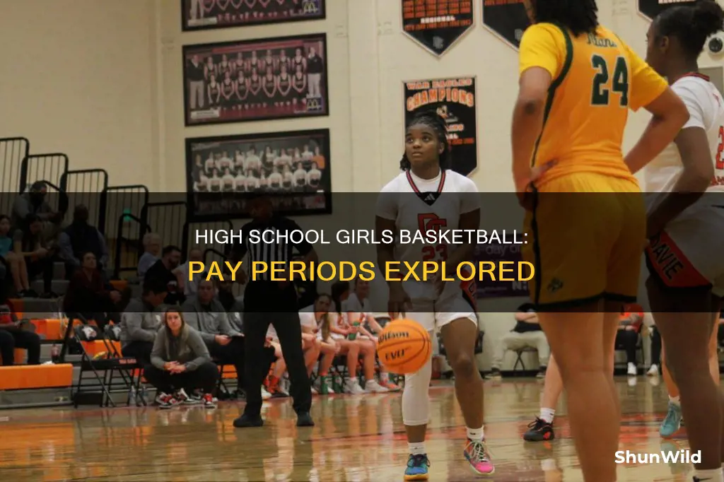 how many pay periods in girls high school basketball