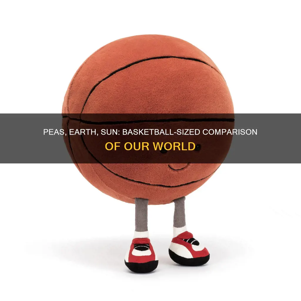 how many peas earth to sun basketball