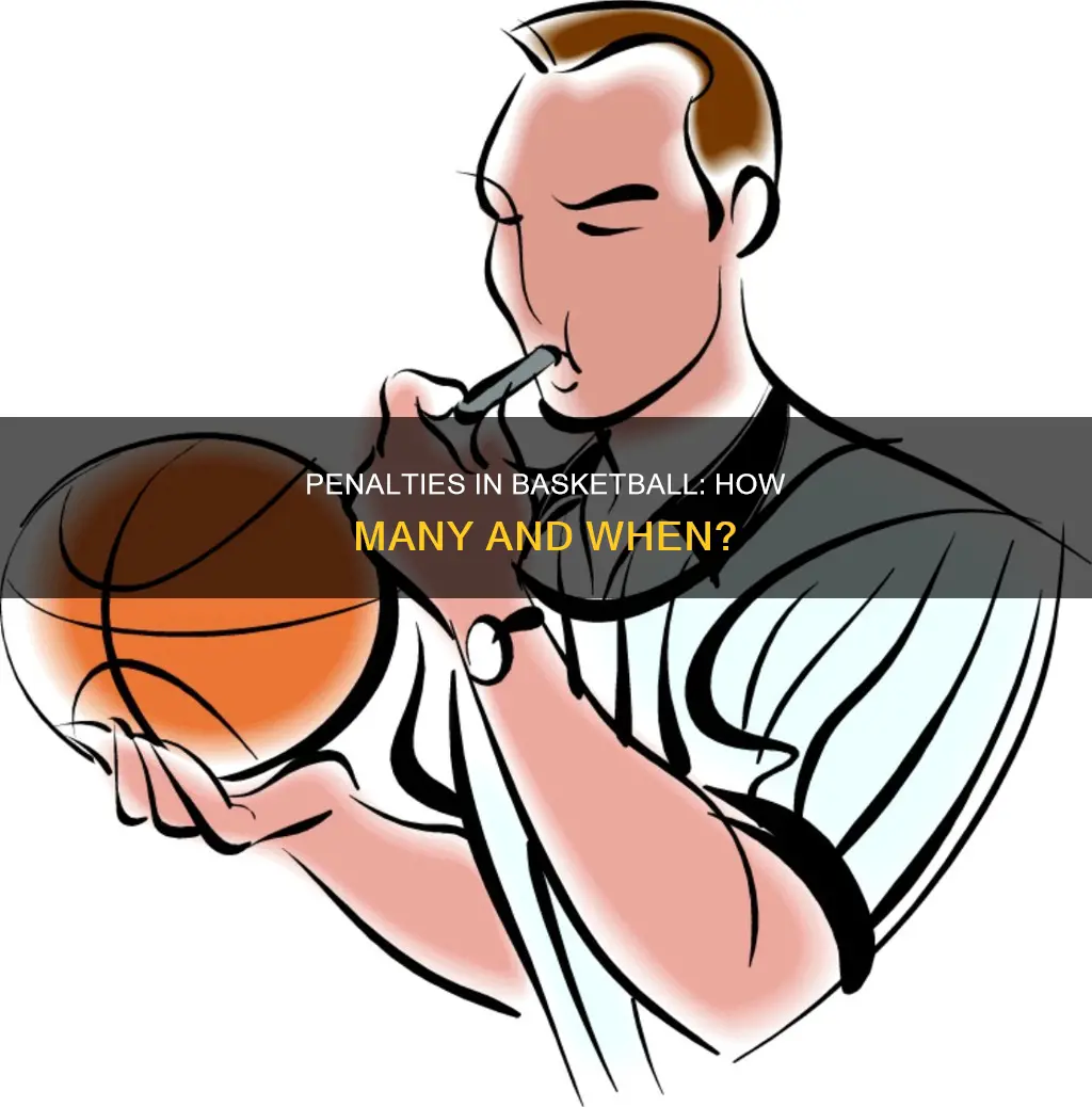 how many penalties in basketball