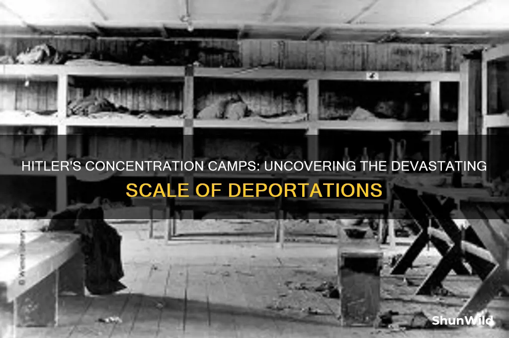 how many people did hitler send to concentration camps