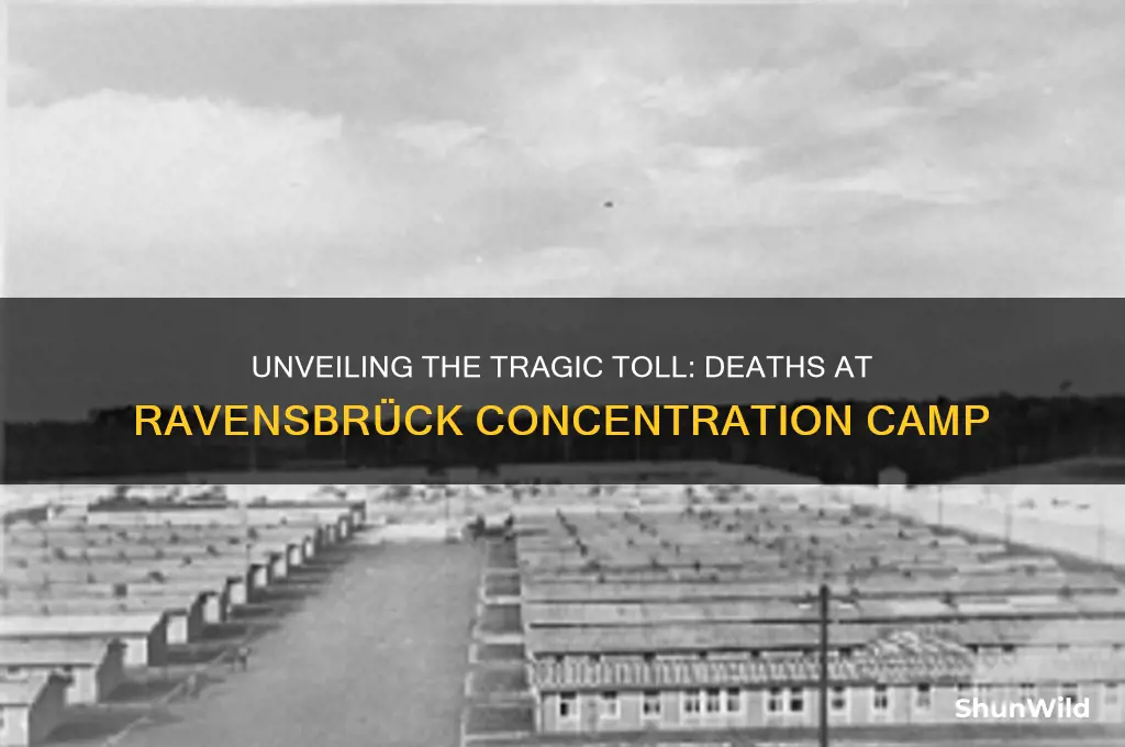 how many people died at ravenbruck concentration camp