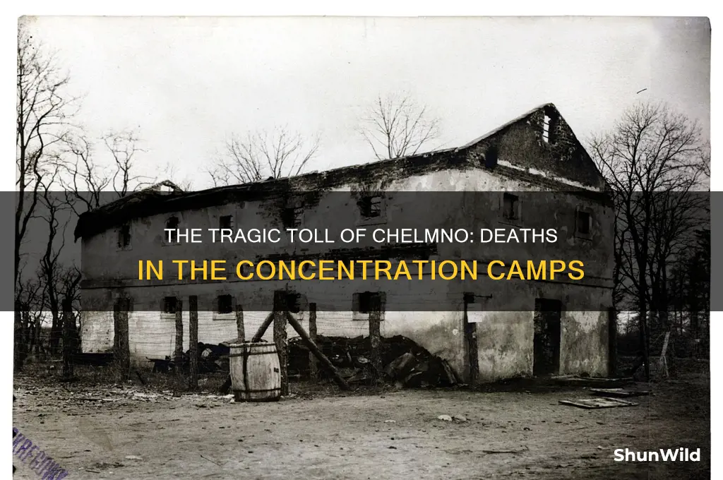 how many people died in chelmno concentration camps