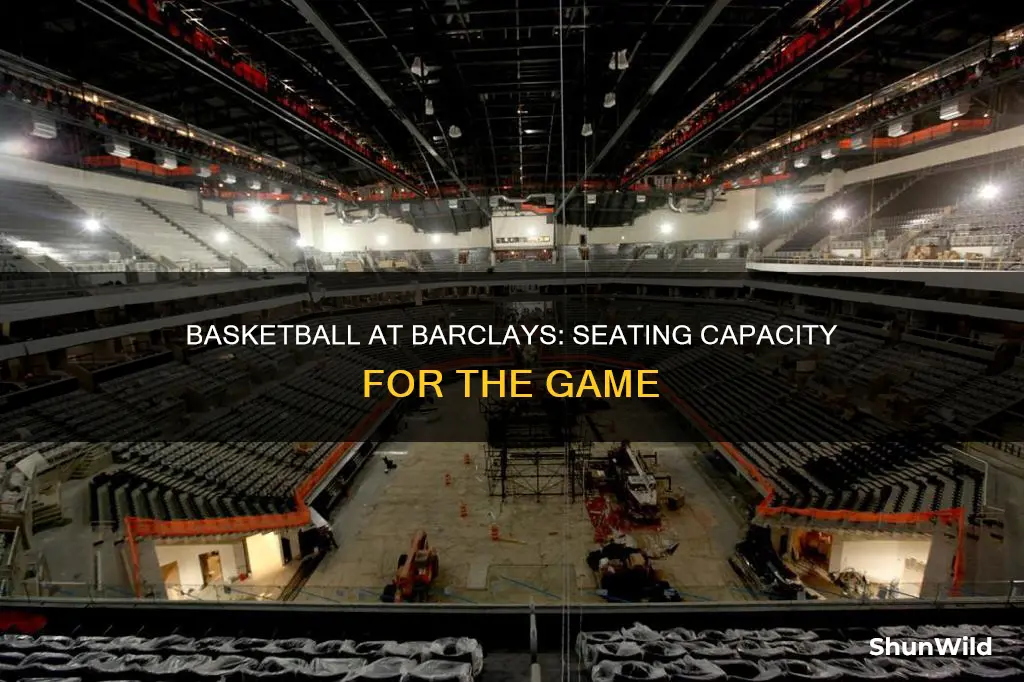 how many people does the barclays center seat for basketball