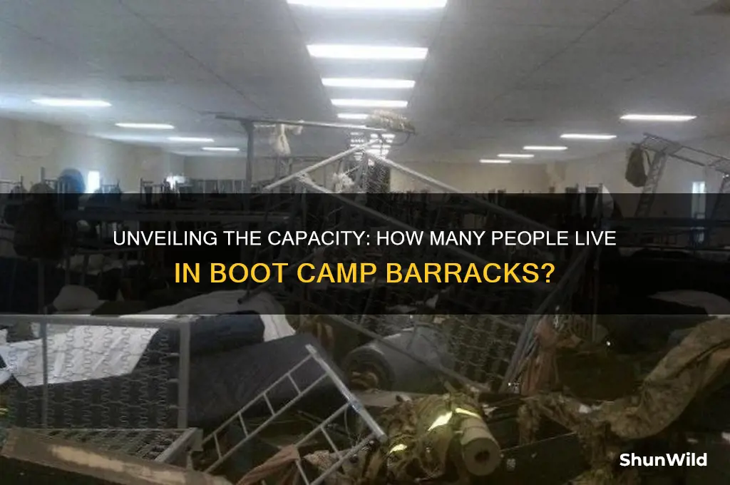 how many people in boot camp baracks