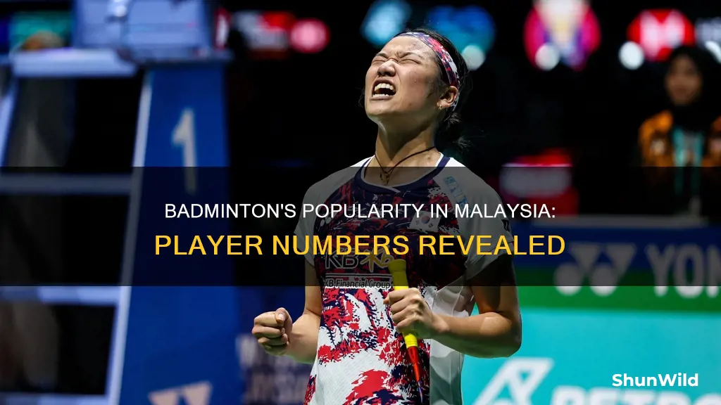 how many people play badminton in malaysia