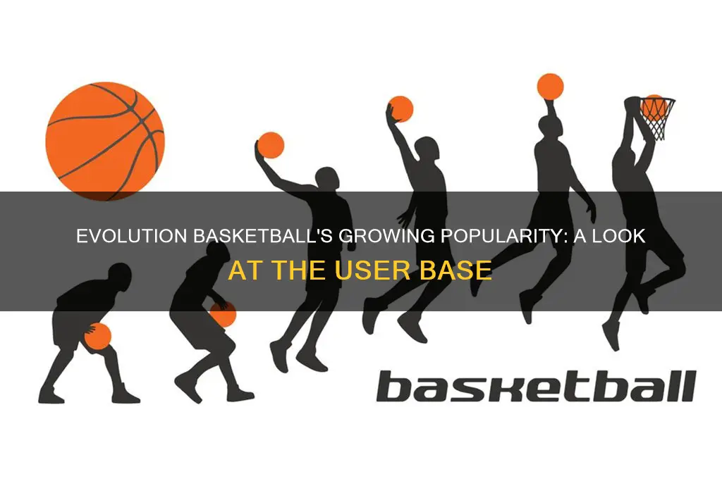 how many people use evolution basketball