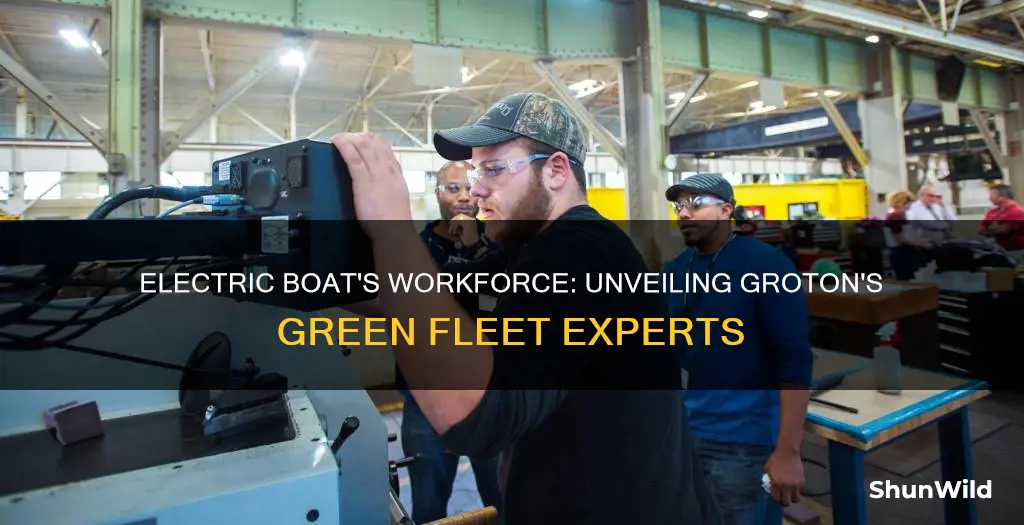 how many people work for electric boat in groton ct