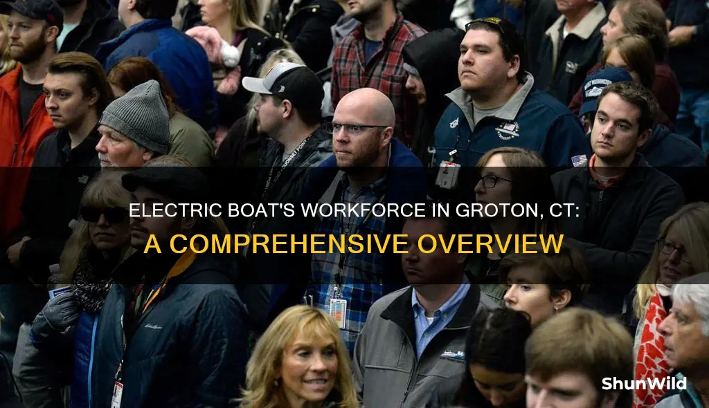 how many people work for electric boat in groton ct