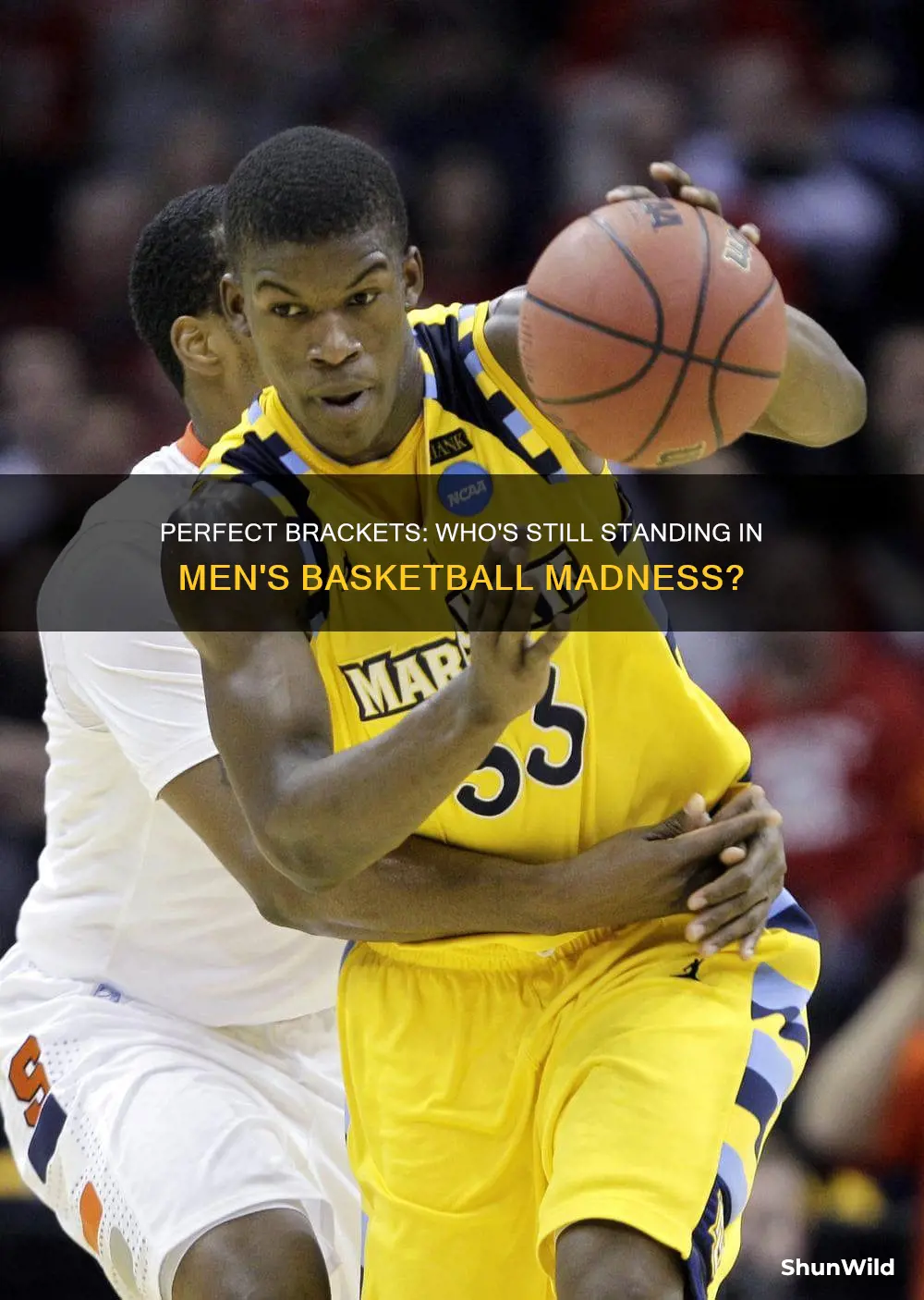how many perfect brackets are left men