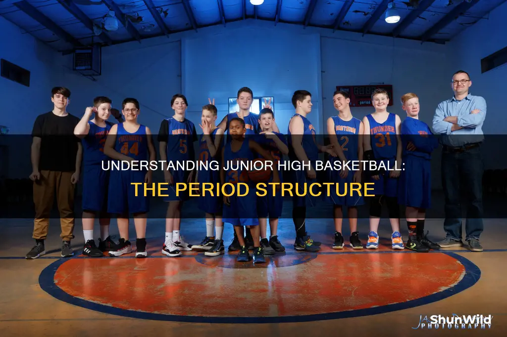 how many periods in junior high basketball