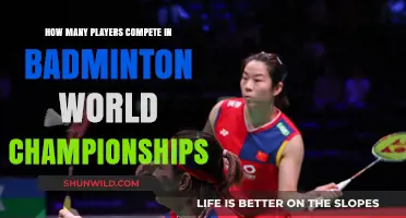 Competing in Badminton World Championships: Player Numbers