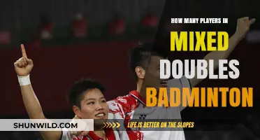 Badminton Mixed Doubles: How Many Players?