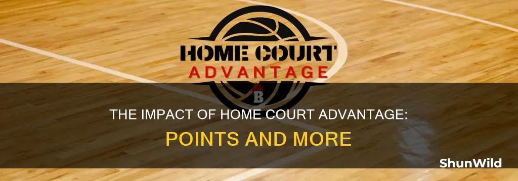 how many point in basketball for home field advantage