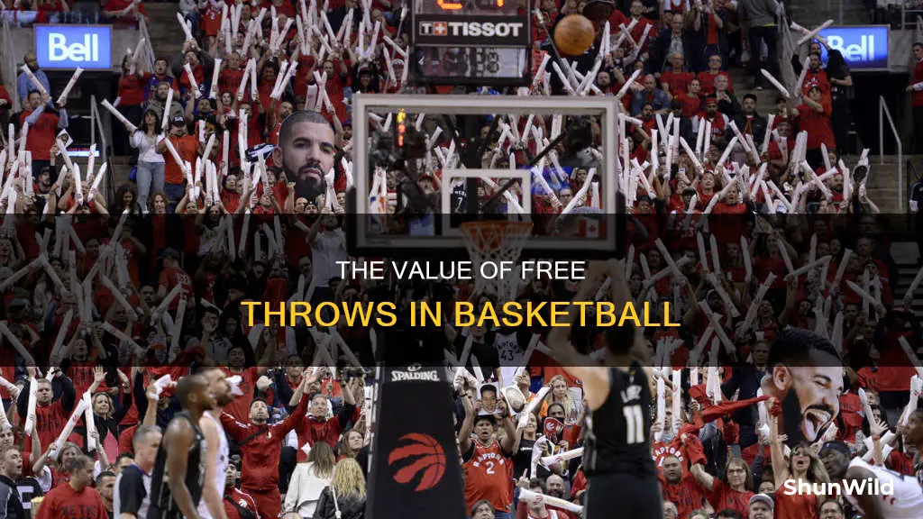 how many points are a feeth throw in basketball