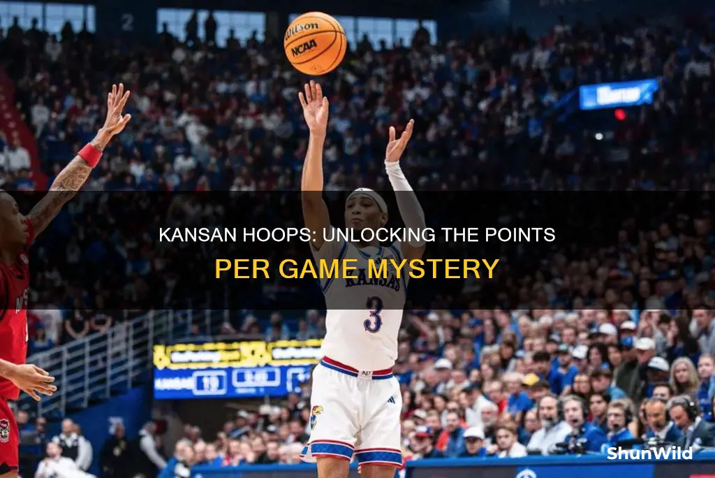 how many points does kansas basketball average