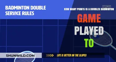 Doubles Badminton Match Point Rules Explained