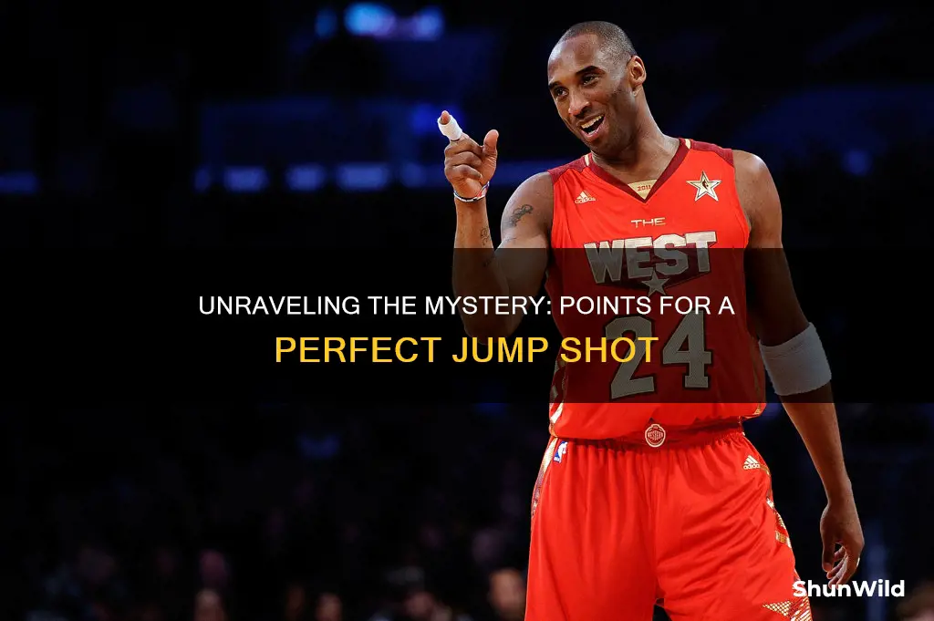 how many points is a jump shot in basketball