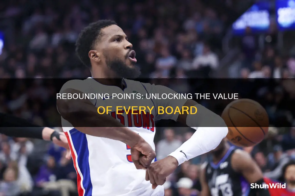 how many points is a rebound worth in basketball