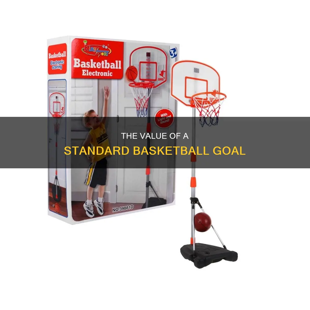 how many points is a standard basketball goal worth