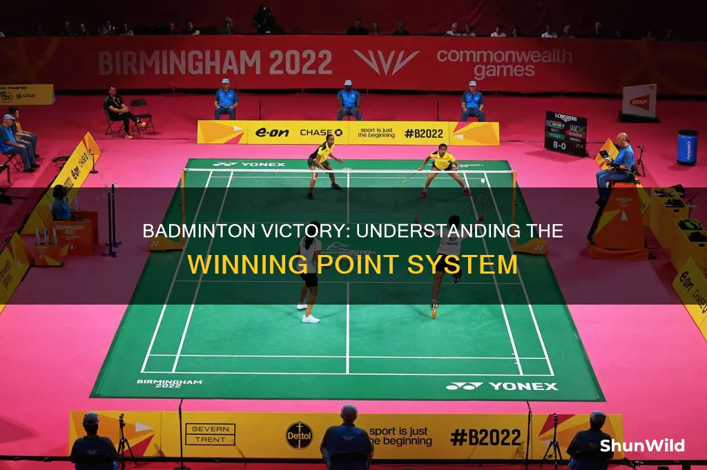 how many points must you win by in badminton