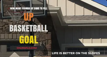 Sand-filled Basketball Goals: How Much Weight?