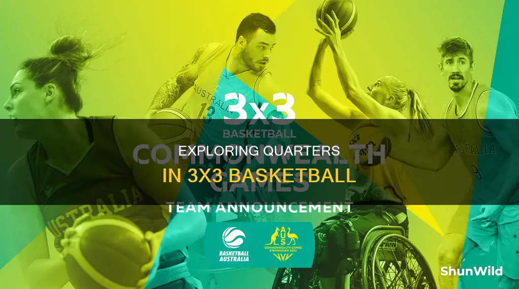 how many quarters in 3x3 basketball