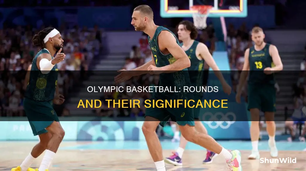how many rounds in olympic basketball