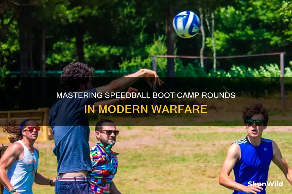 how many rounds is speedball boot camp modern warfare