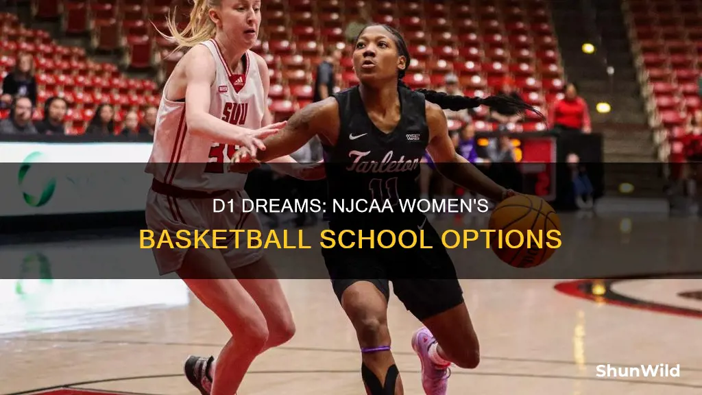 how many schools are njcaa d1 for womens basketball